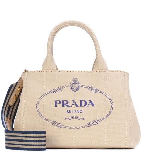 prada milano canvas tote|Prada totes farfetch.